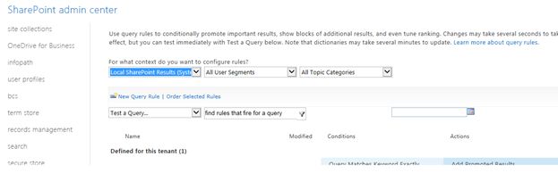 Local SharePoint Results